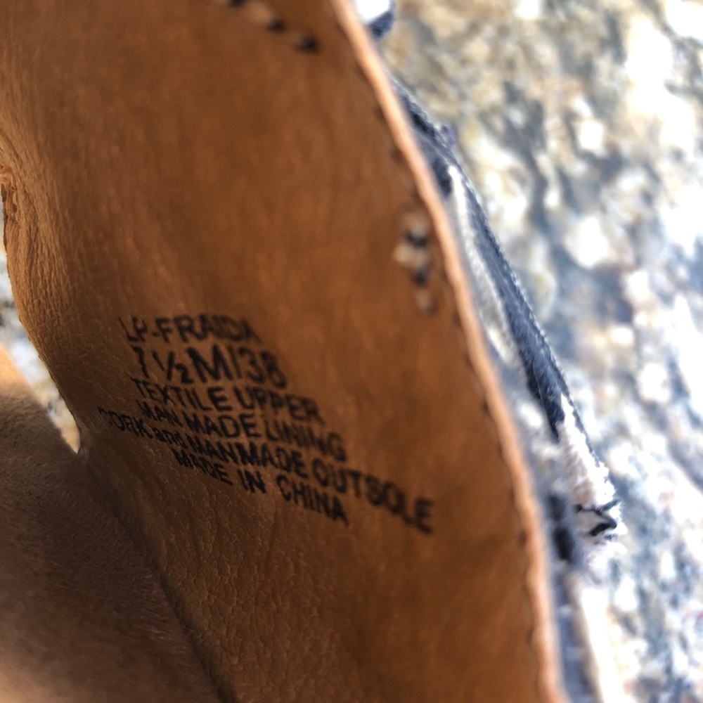 Lucky brand slippers size 7.5 - Picture 3 of 6